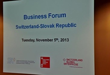 BUSINESS FORUM SWITZERLAND-SLOVAK REPUBLIC - HSSR