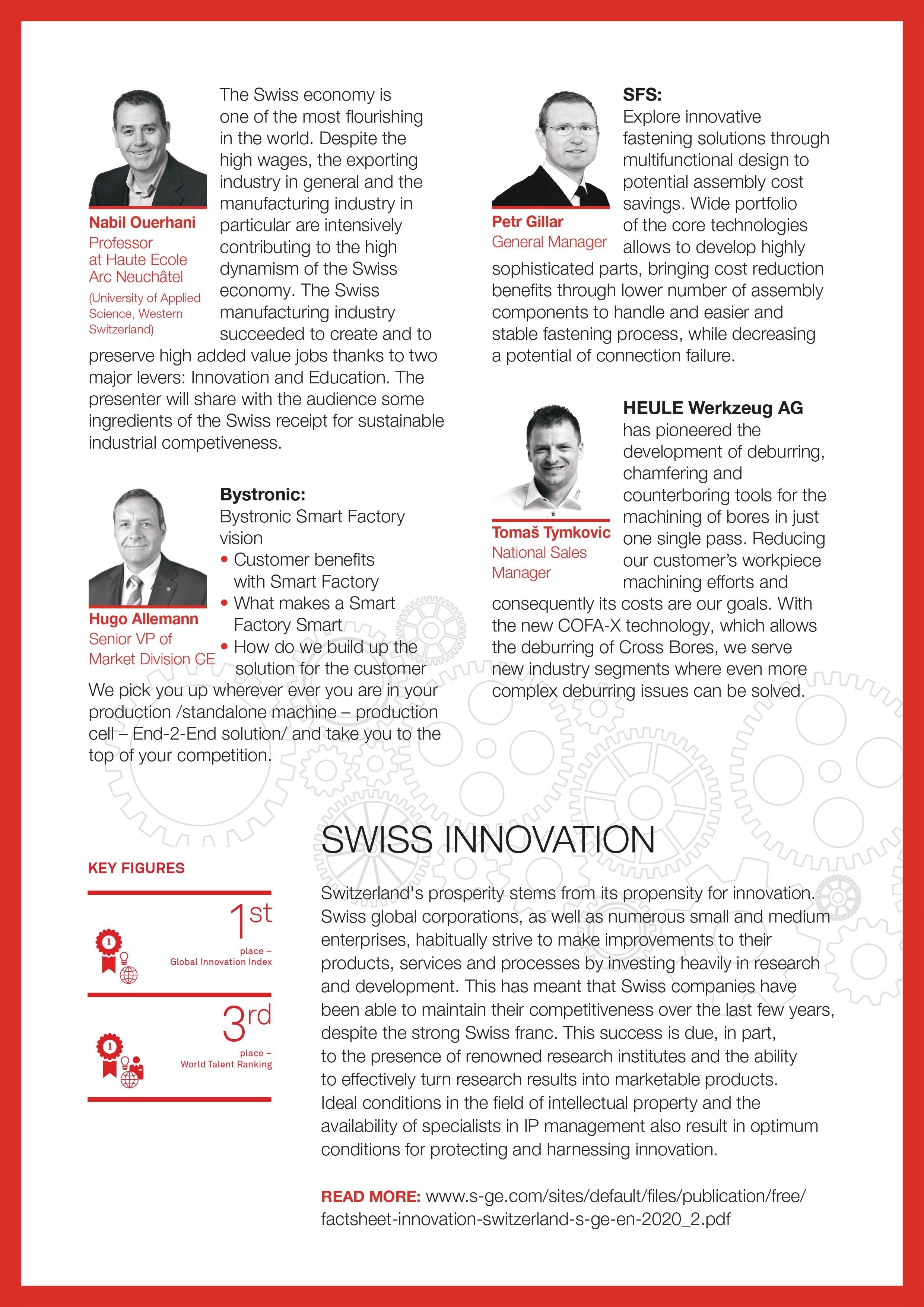 Invitation: Swiss Innovation Forum