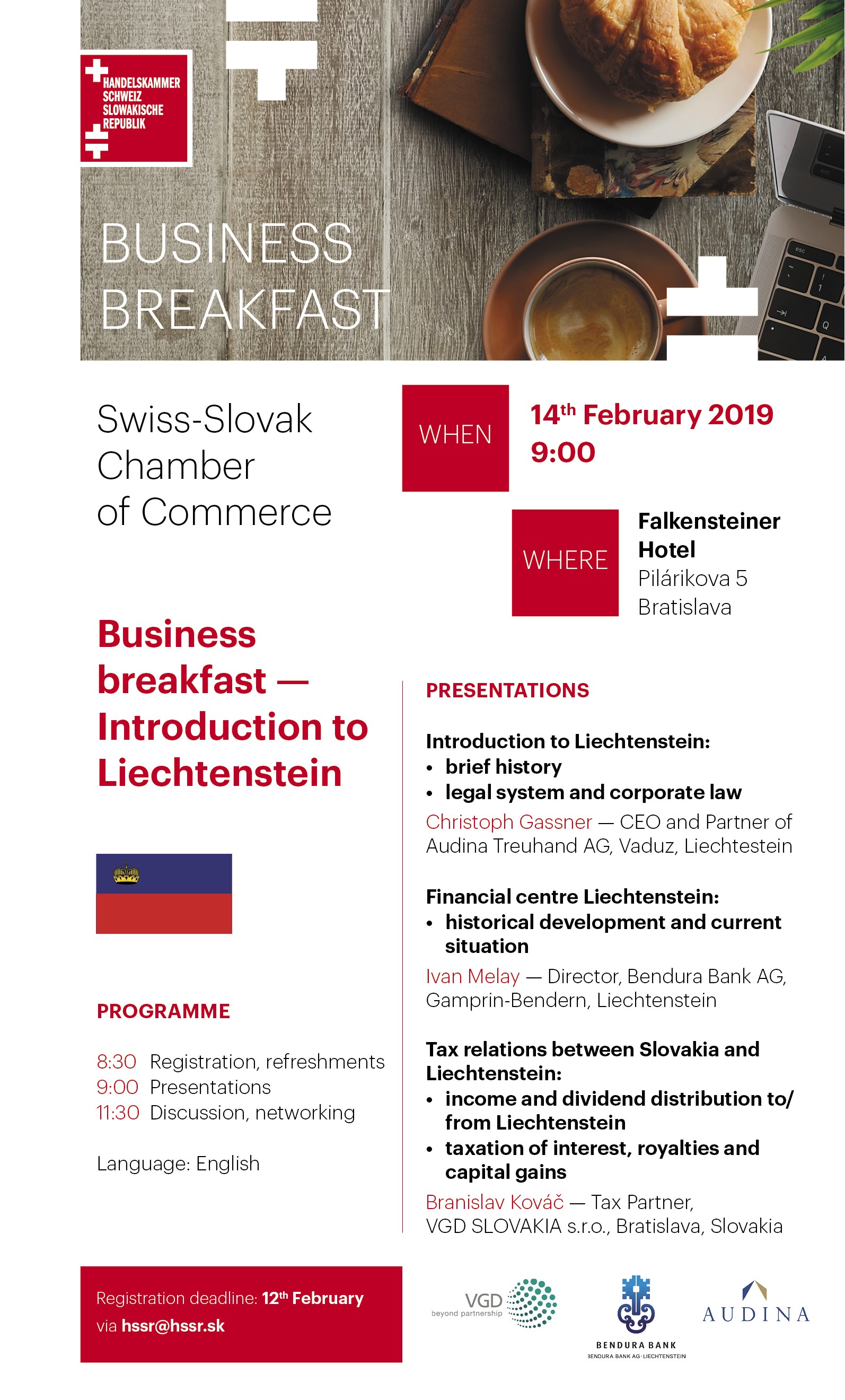 Business Breakfast - pozvánka