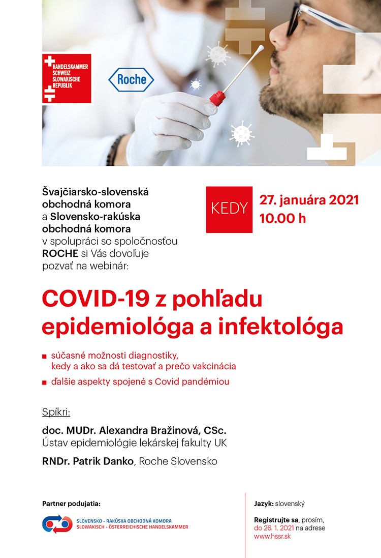 Pozvánka - COVID-19 z pohľadu epidemiológa a infektológa