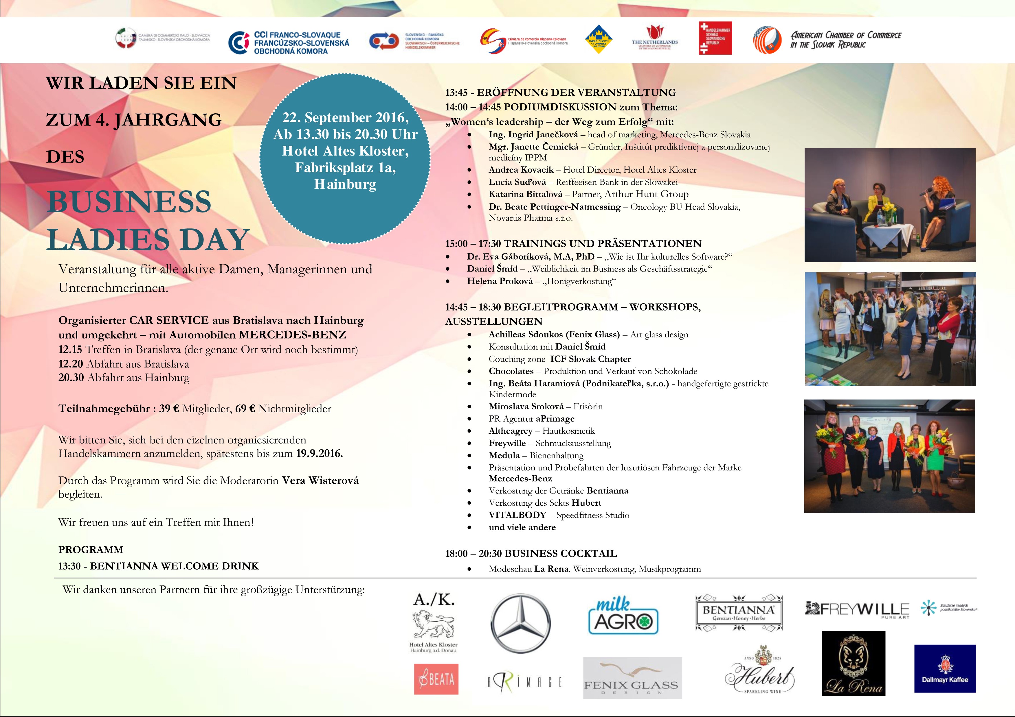 wir laden sie ein zum 4. jahrgang des business ladies day